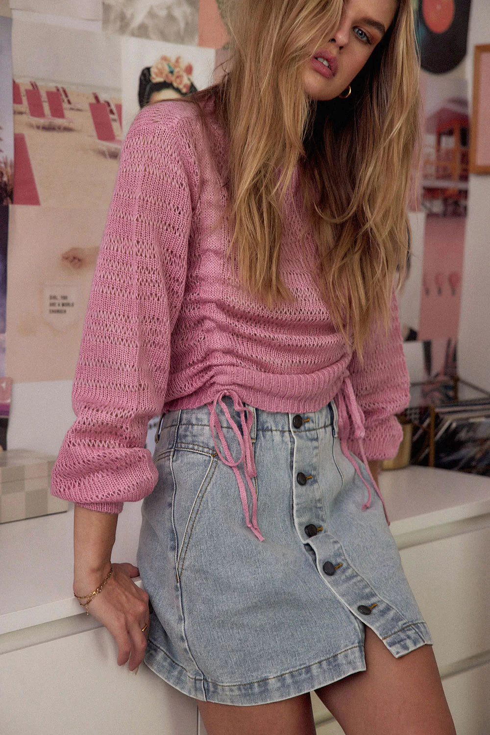 SALTWATER LUXE ADDY MINI SKIRT