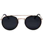 Load image into Gallery viewer, I SEA ALL ABOARD SUNGLASSES IN BLK/SMOKE POLARIZED

