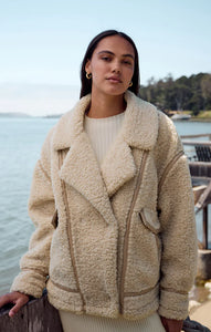 Z SUPPLY ARI SHERPA COAT