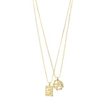 Load image into Gallery viewer, PILGRIM BRENDA 2 IN 1 NECKLACE SET GOLD PLATED
