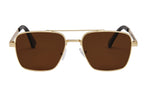 Load image into Gallery viewer, I SEA BROOKS SUNGLASSES IN GOLD/BROWN POLARIZED

