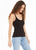 Load image into Gallery viewer, Z Supply Casa Rib Tank In Black
