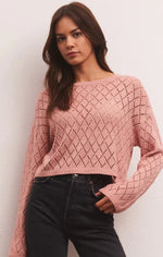 Load image into Gallery viewer, Z SUPPLY MAKENNA SWEATER CHAMP.
