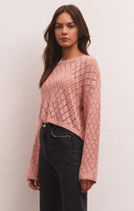 Load image into Gallery viewer, Z SUPPLY MAKENNA SWEATER CHAMP.
