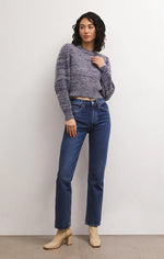 Load image into Gallery viewer, Polly Denim Look Sweater

