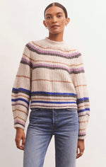 Load image into Gallery viewer, DESMOND STRIPE SWEATER
