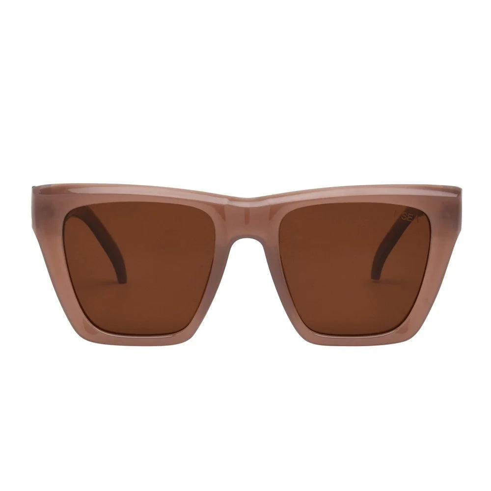 I-SEA AVA DUSTY ROSE/BROWN POLARIZED SUNGLASSES
