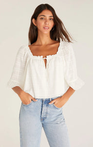 Z SUPPLY GABRIELLA FLIRTY TOP