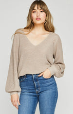 Load image into Gallery viewer, Hailey Pullover Sweater
