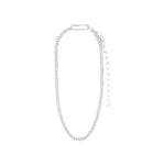 Load image into Gallery viewer, PILGRIM HEAT CHAIN NECKLACE SILVER
