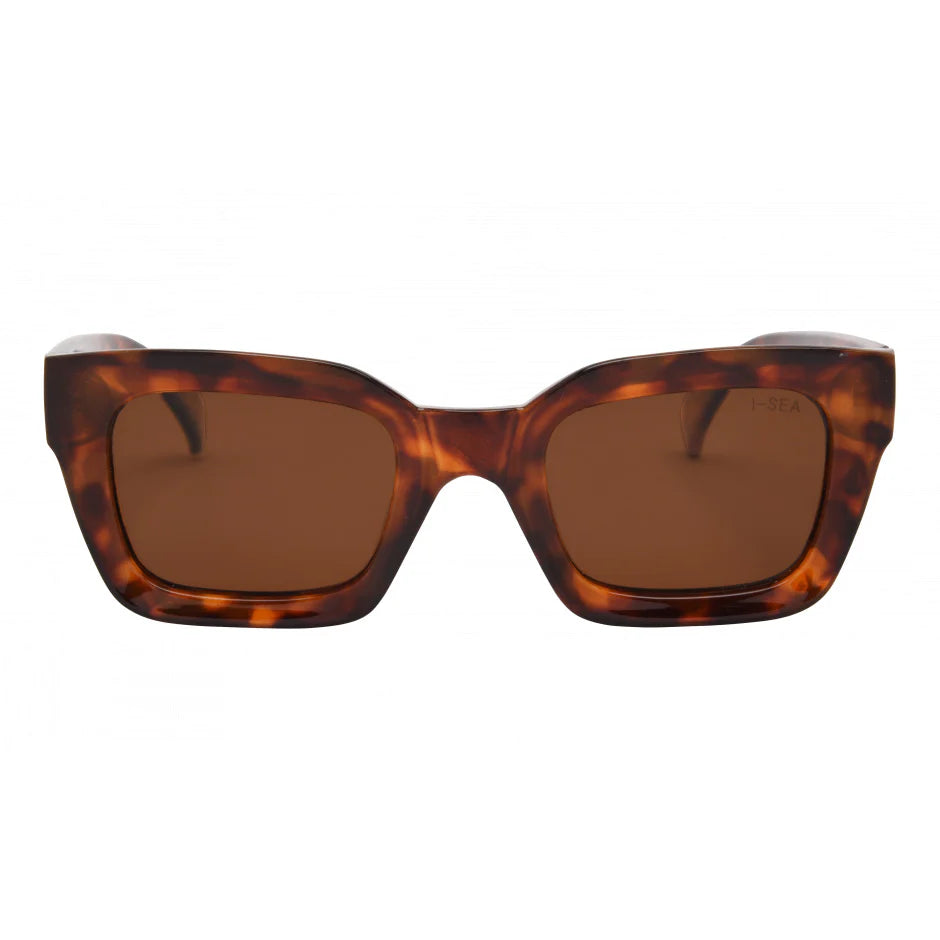 I SEA HENDRIX SUNGLASSES IN TORT/BROWN POLARIZED