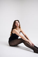 Load image into Gallery viewer, B YOUNG STOCKINGS SOLID BLACK
