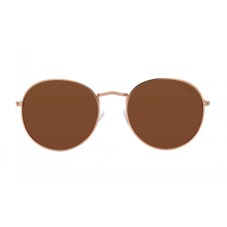 I SEA LONDON SUNGLASSES IN GOLD/BROWN POLARIZED