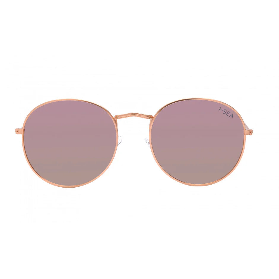 I SEA LONDON SUNGLASSES IN GOLD/ROSE GOLD POLARIZED