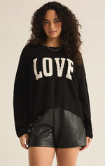Load image into Gallery viewer, Z SUPPLY LOVE INTARSIA SWEATER
