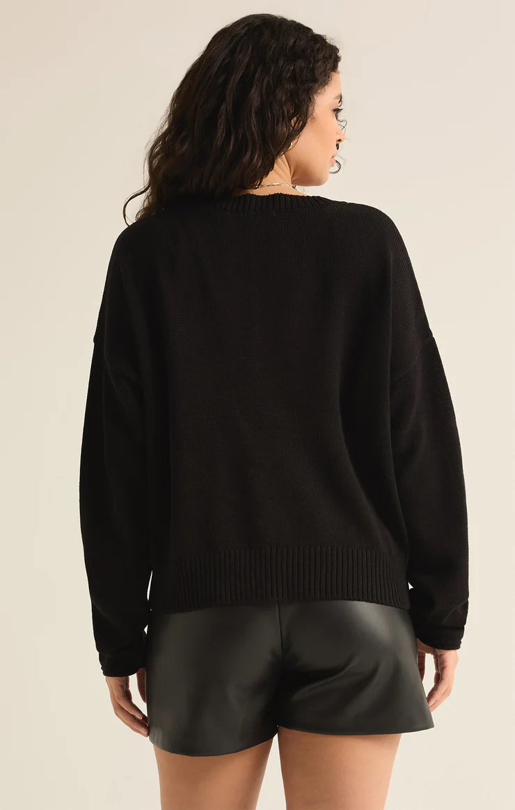 Z SUPPLY LOVE INTARSIA SWEATER