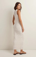 Load image into Gallery viewer, Z SUPPLY MALLORCA MIDI DRESS WHITE
