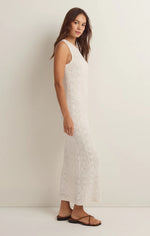 Load image into Gallery viewer, Z SUPPLY MALLORCA MIDI DRESS WHITE
