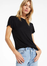 Load image into Gallery viewer, Z SUPPLY EASY MODAL TEE BLK
