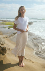 Load image into Gallery viewer, Z SUPPLY MODERN SLUB TEE WHITE
