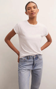 Z SUPPLY MODERN SLUB TEE WHITE