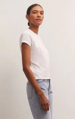Load image into Gallery viewer, Z SUPPLY MODERN SLUB TEE WHITE
