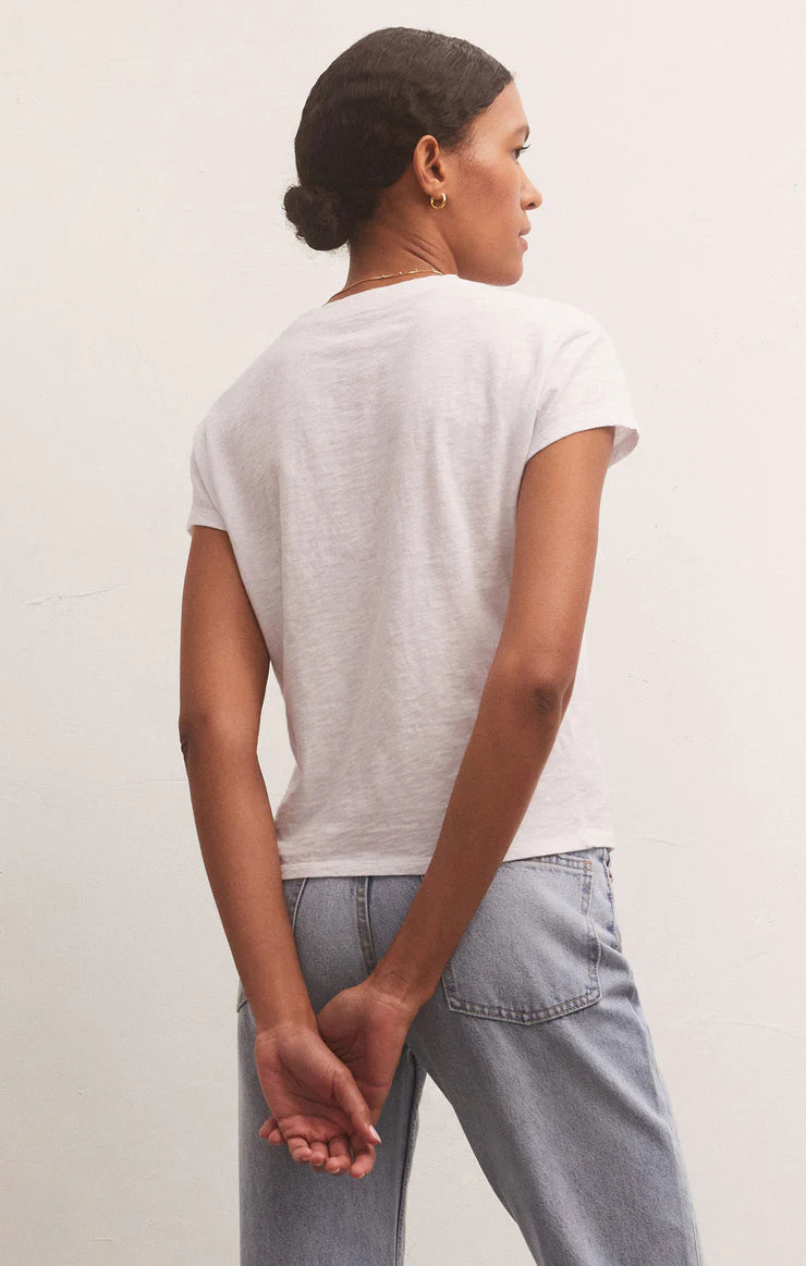 Z SUPPLY MODERN SLUB TEE WHITE