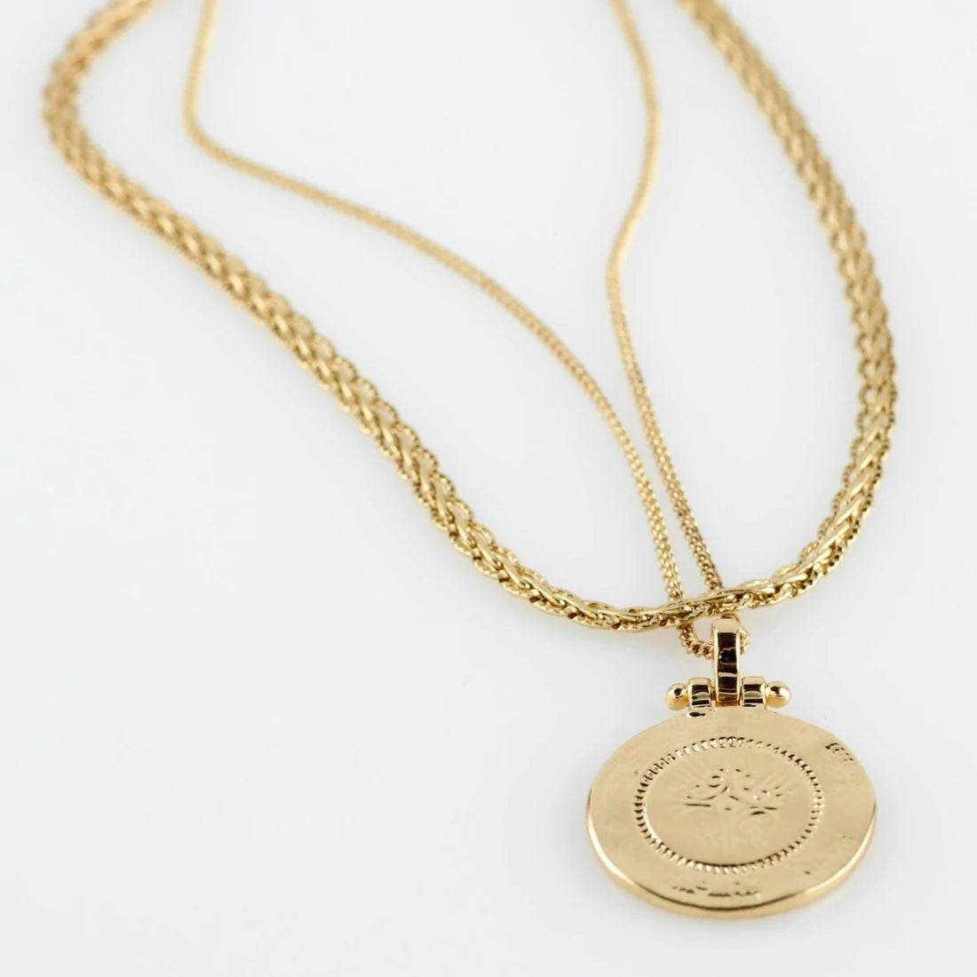 PILGRIM NOMAD 2-IN-1 NECKLACE GOLD