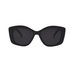 Load image into Gallery viewer, I SEA PAIGE SUNGLASSES IN BLACK/SMOKE POLARIZED
