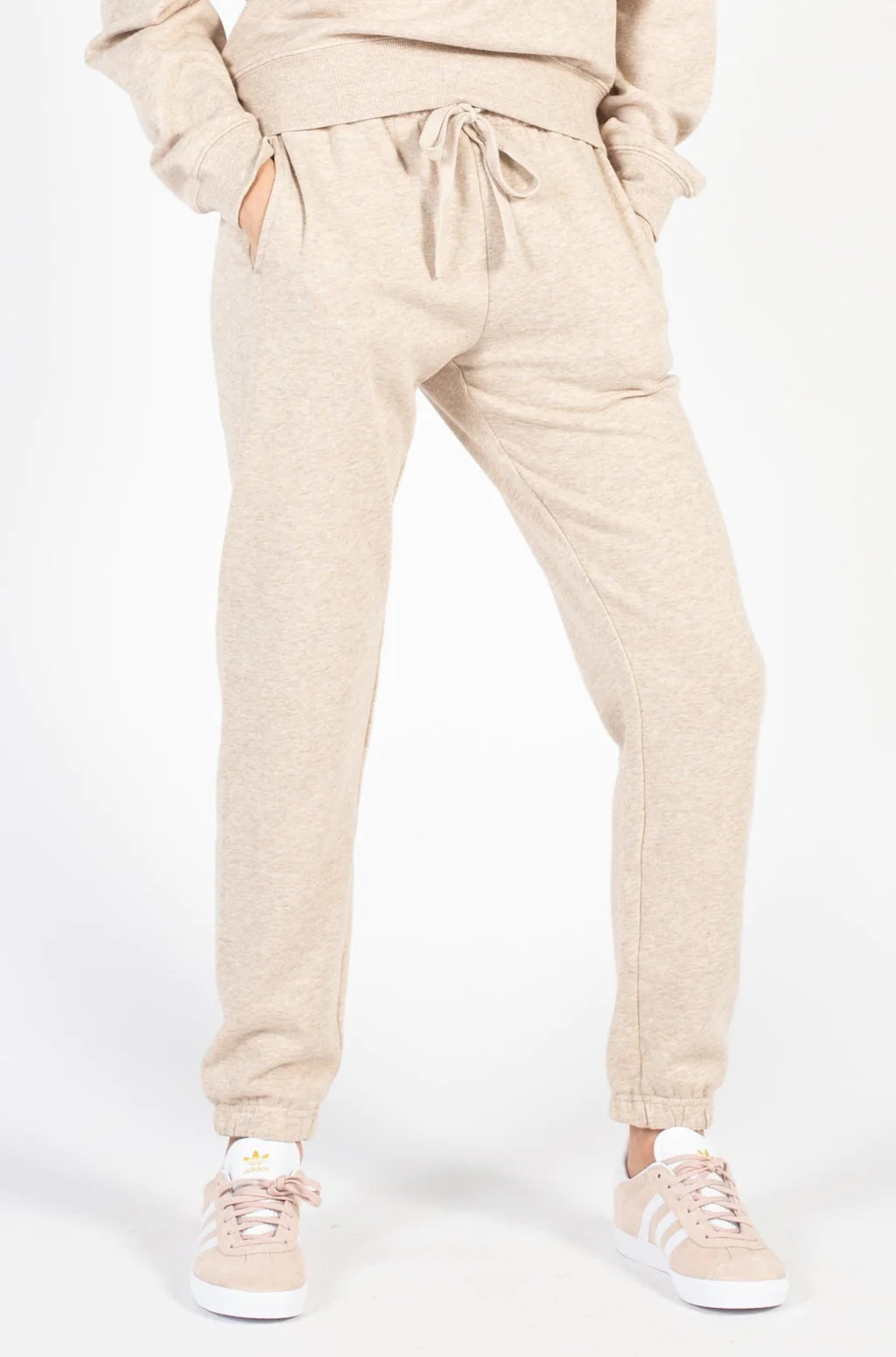 Z SUPPLY SPORTY FLEECE JOGGER SAND