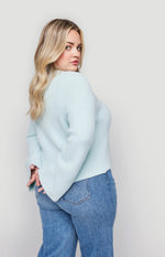 Load image into Gallery viewer, Cosette Pullover Sweater Seaglass
