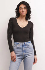 Load image into Gallery viewer, SO SMOOTH V-NECK BODYSUIT
