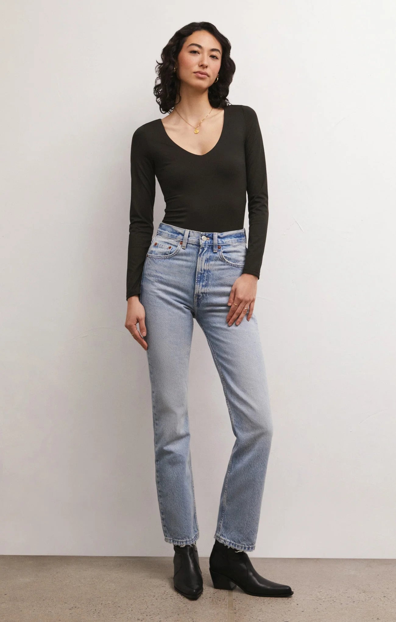 SO SMOOTH V-NECK BODYSUIT