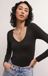 SO SMOOTH V-NECK BODYSUIT