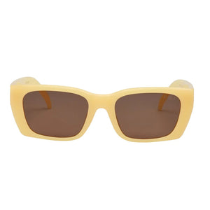 I SEA SONIC SUNGLASSES IN BANANA/BROWN POLARIZED