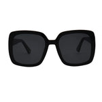 Load image into Gallery viewer, I SEA STELLA SUNGLASSES IN BLACK/SMOKE POLARIZED
