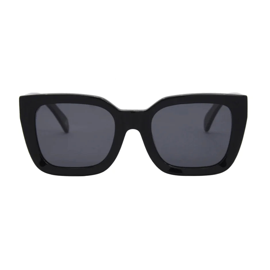 I SEA ALDEN SUNGLASSES IN BLK/SMOKE POLARIZED