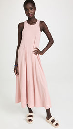 Load image into Gallery viewer, VARLEY TRIBLEND MAXI DRESS- PINK
