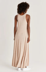 Load image into Gallery viewer, VARLEY TRIBLEND MAXI DRESS IN FRAPPE
