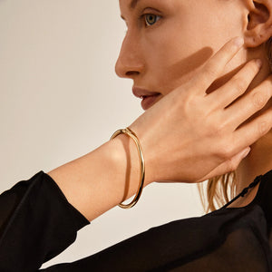 PILGRIM SOPHIA BANGLE BRACELET GOLD PLATED