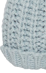 Load image into Gallery viewer, ICHI CHUNKY KNIT TOQUE IN BLUE
