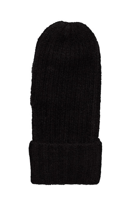 ICHI IVO MITTENS IN BLACK