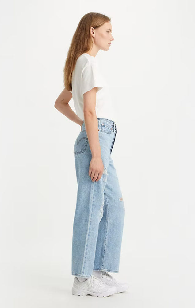 LEVI'S RIBCAGE STRAIGHT ANKLE DENIM IN HANG UP