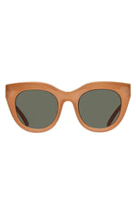 Load image into Gallery viewer, LE SPECS AIR HEART SUNGLASSES IN CARAMEL
