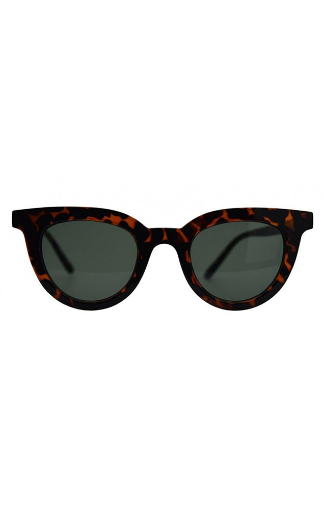 I SEA CANYON SUNGLASSES IN TORT/DARK GREEN POLARIZED