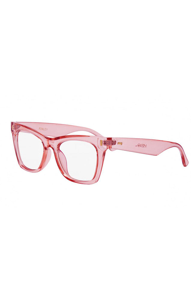 I SEA FINLEY BLUE LIGHT GLASSES IN PINK