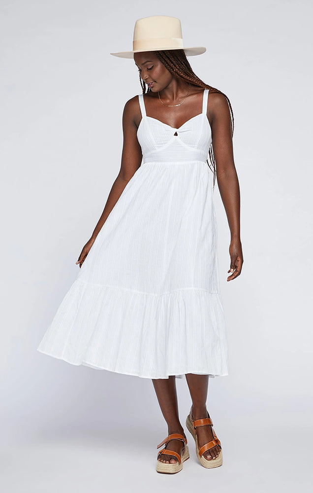 GENTLE FAWN SHAE DRESS IN WHITE
