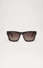 Load image into Gallery viewer, Z SUPPLY LAY LOW SUNGLASSES IN WHITE LEOPARD
