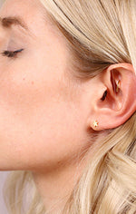 Load image into Gallery viewer, PILGRIM AVA EARRINGS IN GOLD
