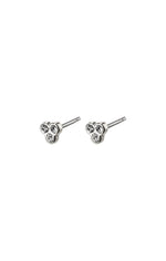 Load image into Gallery viewer, PILGRIM CAILY CRYSTAL STUD EARRINGS IN SILVER
